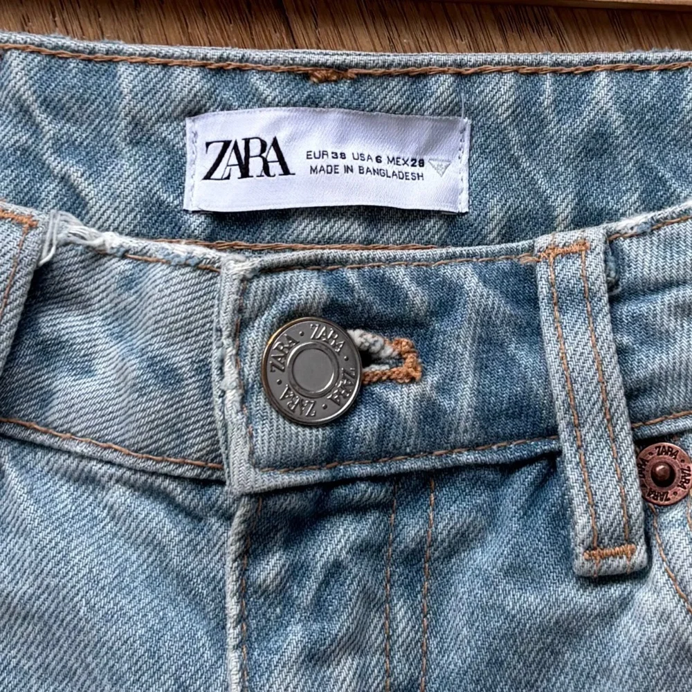 Zara classic mom fit jeans 6